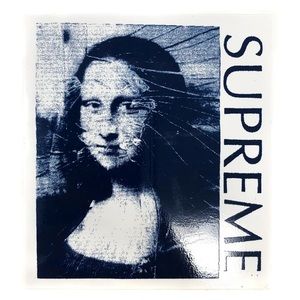 Supreme Mona Lisa Sticker